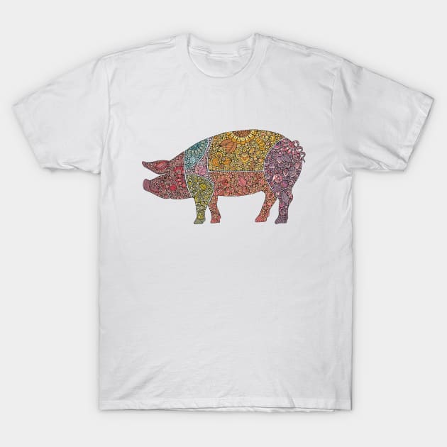 Porky Pork T-Shirt by Valentina Harper